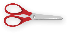 red scissor transparent png